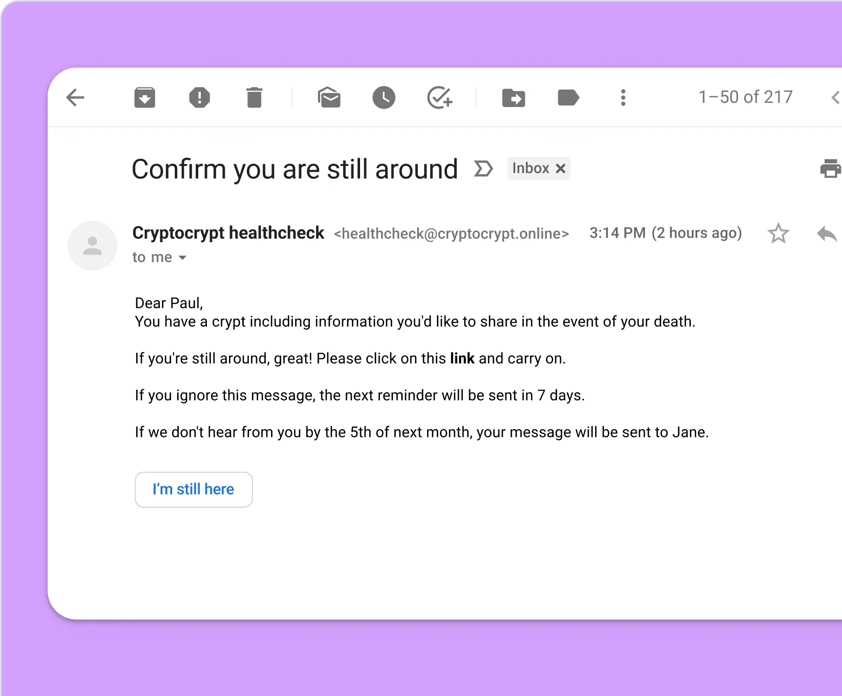 howto cryptocrypt step2